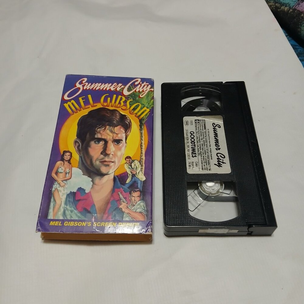 Mel Gibson Summer City 1993 VHS Tape John Jarrat Phil Avalon Surf Bundle & Save